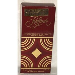 Vtg Raffine'e Eau De Toilette Spray 1 oz  30 Ml Box Imperfect.